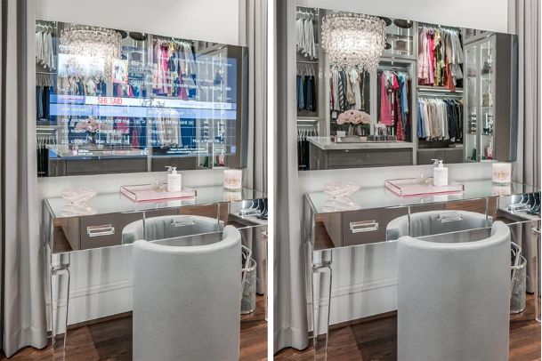 Mirror TV on and off